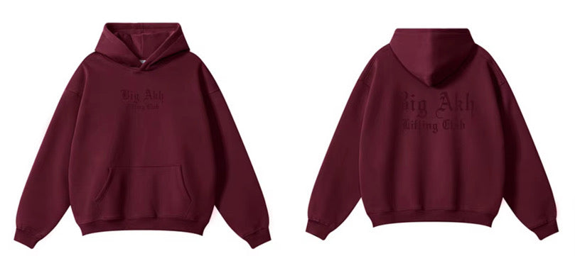 Big Akh Embroidery Hoodie