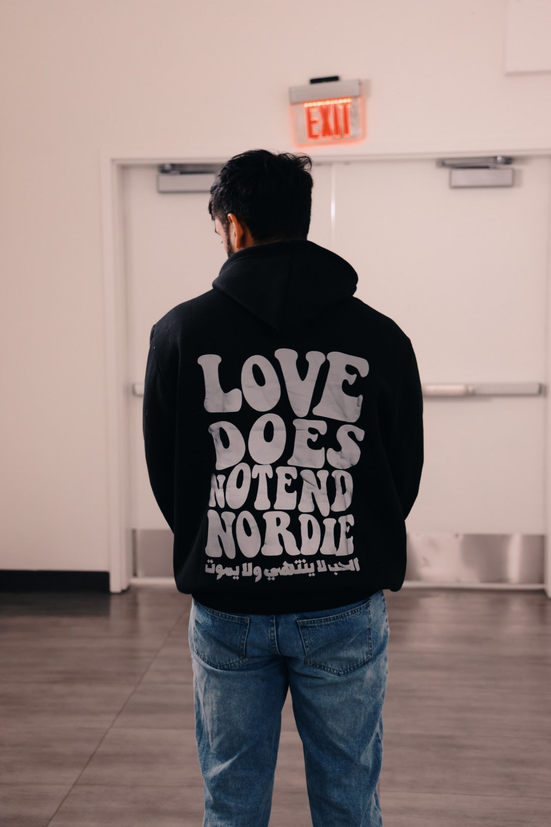 Reflective Love Hoodie